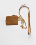 Prada Saffiano leather card holder with shoulder strap - Image 2